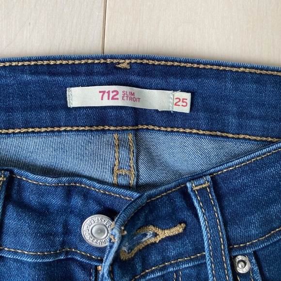 Levi's 712 slim 5 pocket jean - 25 - Picture 3 of 12